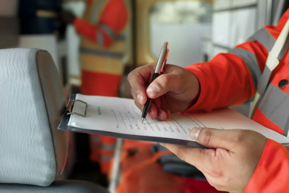 Fire alarm and emergency lighting in a shared building